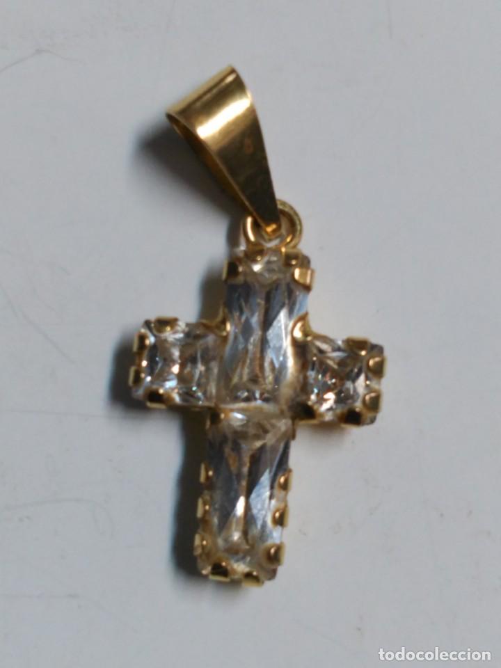 Joyeria: COLGANTE CRUZ EN ORO CON CIRCONITAS? - Foto 3
