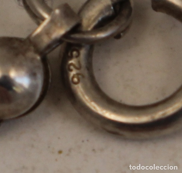 Joyeria: collar en plata de ley con ambar - Foto 8