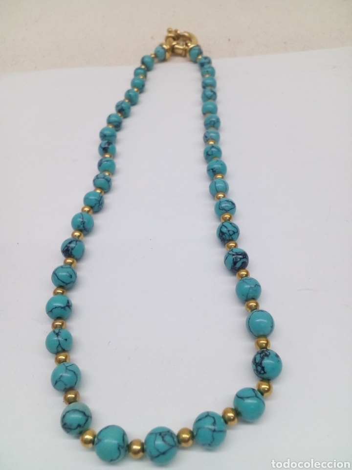 Joyeria: Collar de piedras t&uacute;rquesa - Foto 1