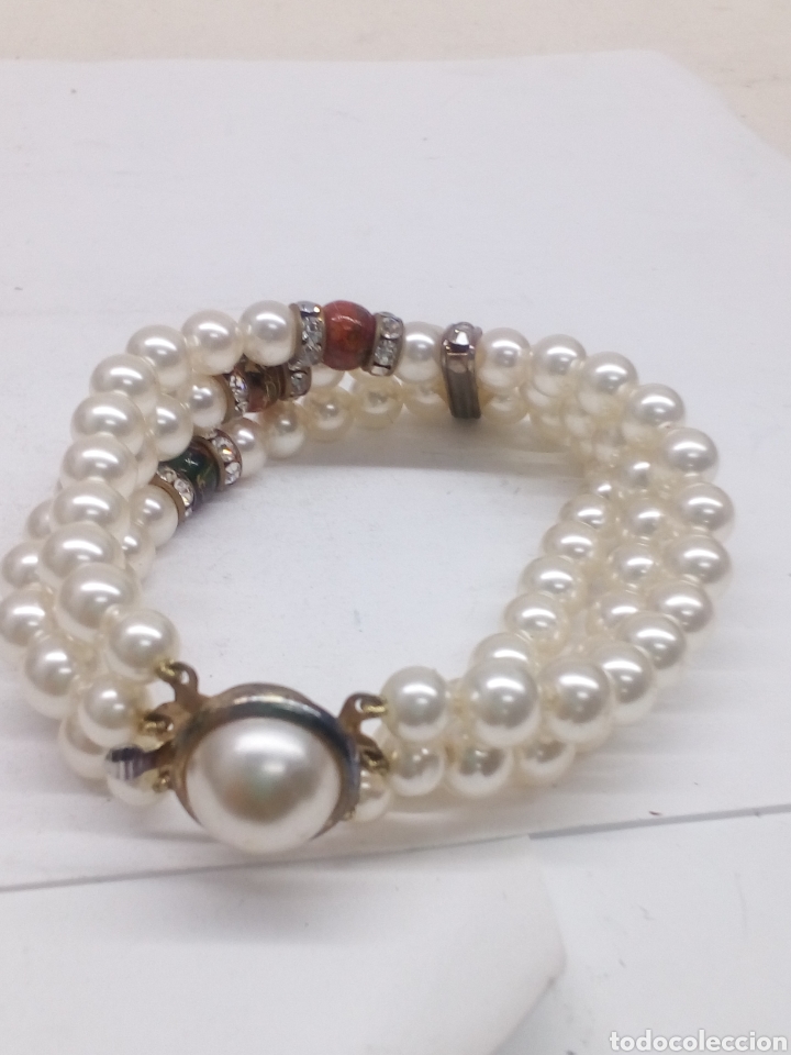 Joyeria: Pulsera de perlas bisuter&iacute;a - Foto 1