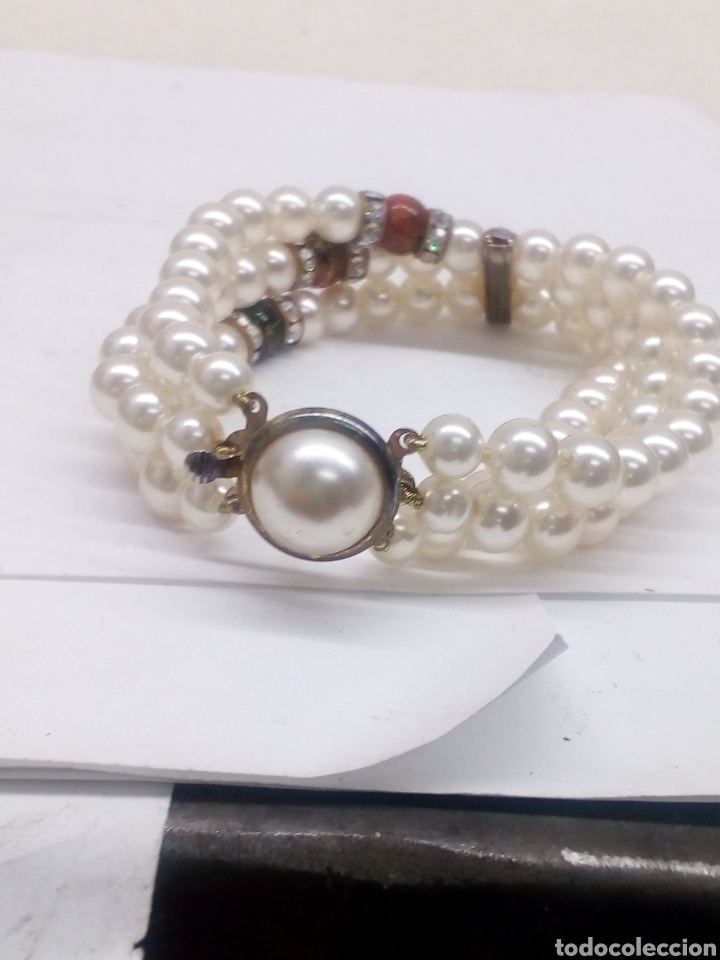 Joyeria: Pulsera de perlas bisuter&iacute;a - Foto 2