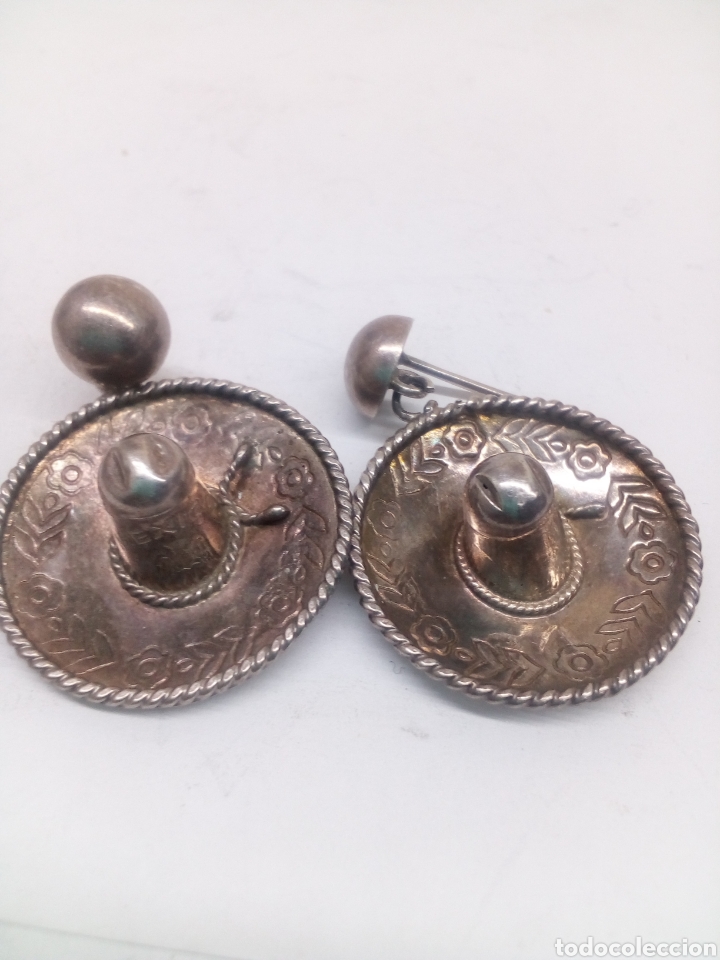 Joyeria: Gorros mejicanos de plata