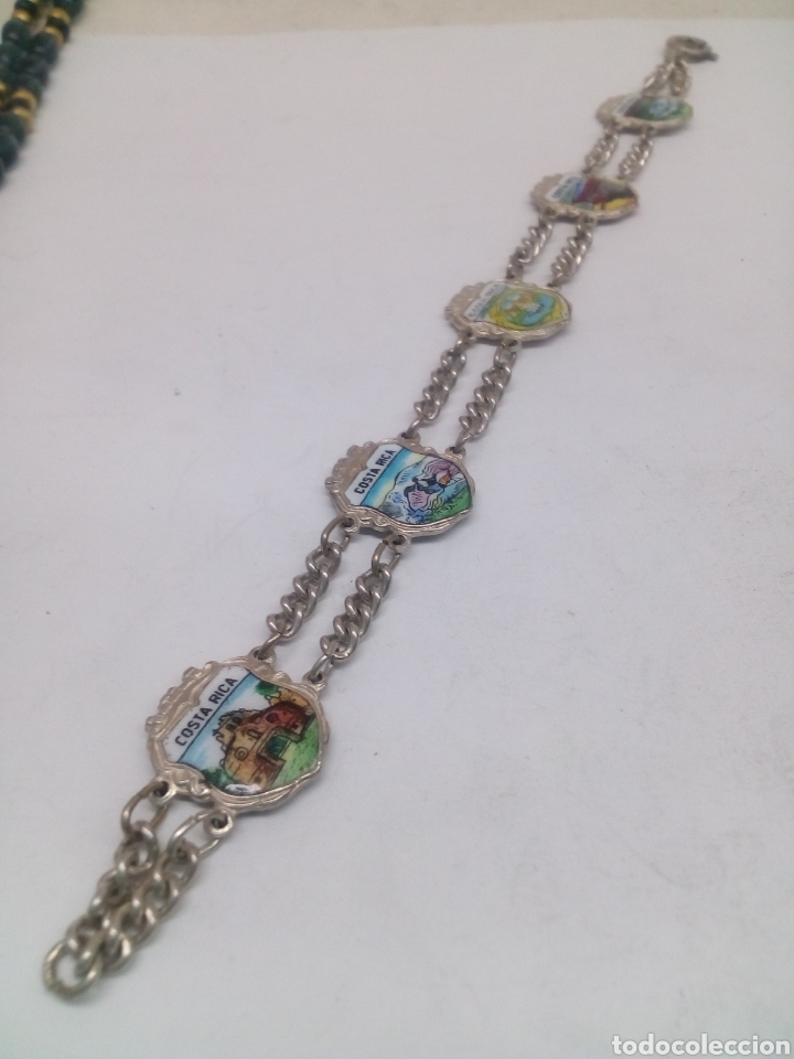 Joyeria: Pulsera de plata con esmalte Costarica/PUL44 - Foto 1