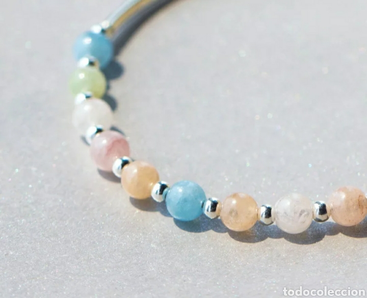 Joyeria: Pulsera plata y morganite ENV&Iacute;O GRATIS!! - Foto 3