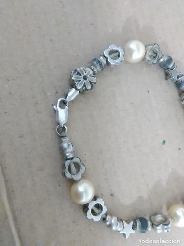 Joyeria: Pulsera de plata 925 y perlas - Foto 2