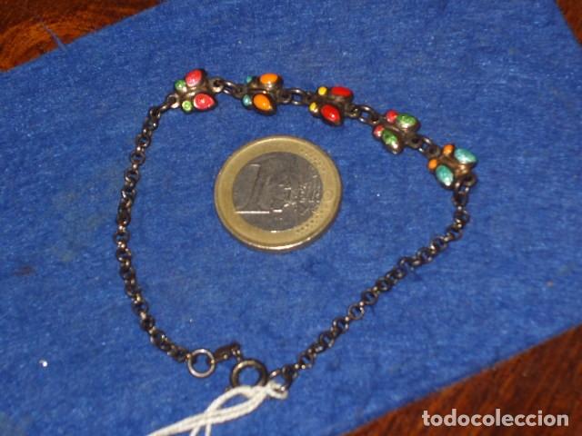 Joyeria: PULSERA DE PLATA CON ESMALTE. - Foto 2