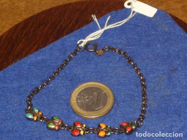 Joyeria: PULSERA DE PLATA CON ESMALTE. - Foto 3