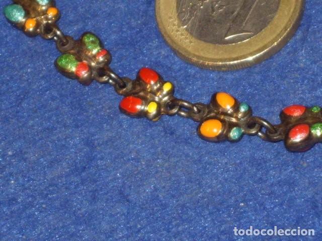 Joyeria: PULSERA DE PLATA CON ESMALTE. - Foto 5