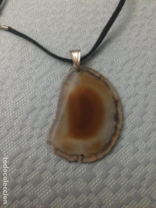 Joyeria: Colgante de &Aacute;gata con cord&oacute;n regulable - Foto 2