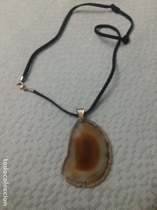 Joyeria: Colgante de &Aacute;gata con cord&oacute;n regulable - Foto 3