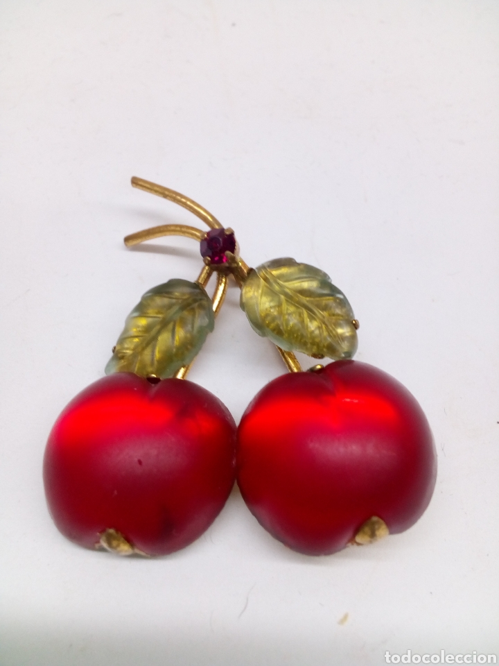 Joyeria: Broche tipo cerezas /B32 - Foto 3