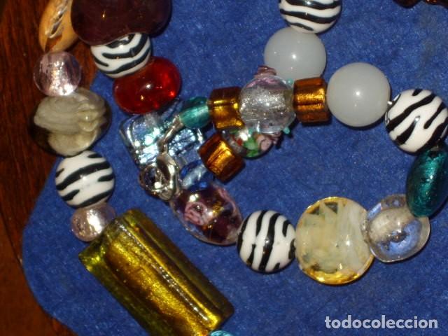 Joyeria: COLLAR DE CRISTAL DE MURANO Y BOLAS DE CEBRA.A&Ntilde;OS 70. - Foto 13