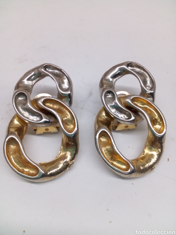 Joyeria: Pendientes con cierre omega de presi&oacute;n - Foto 1