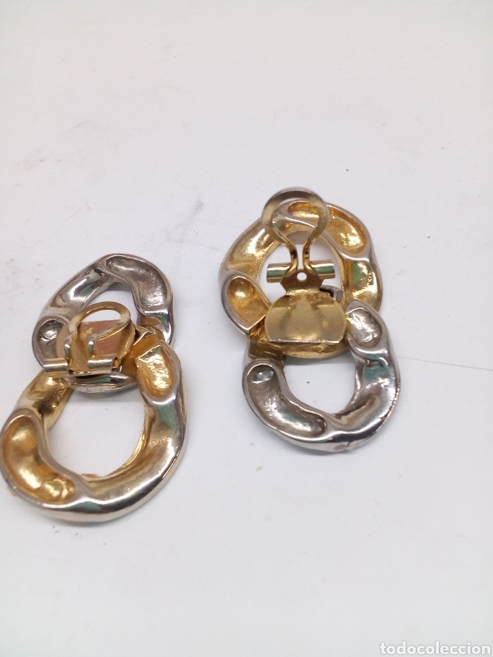 Joyeria: Pendientes con cierre omega de presi&oacute;n - Foto 2