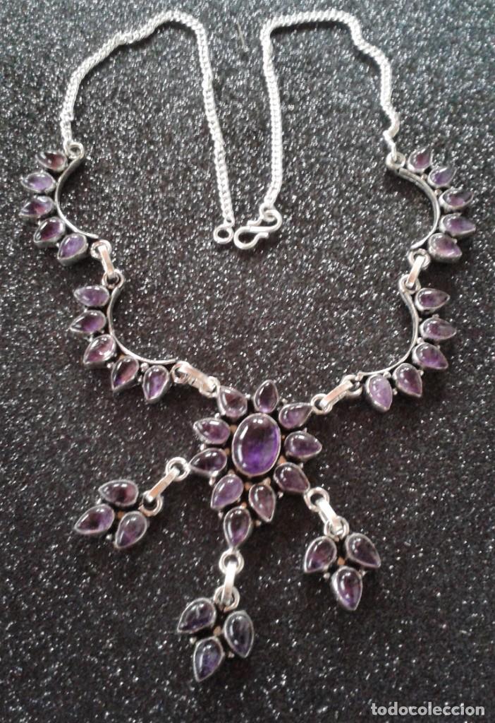 Joyeria: COLLAR GARGANTILLA AMATISTAS - Foto 1