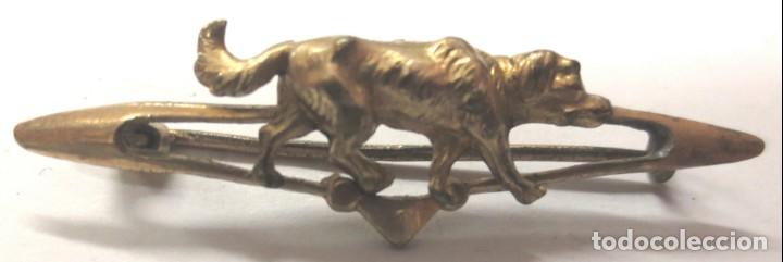 Joyeria: BROCHE ANTIGUO FORMA DE PERRO - Foto 1