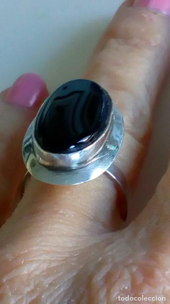 Joyeria: Anillo de plata y &oacute;nix - Foto 8