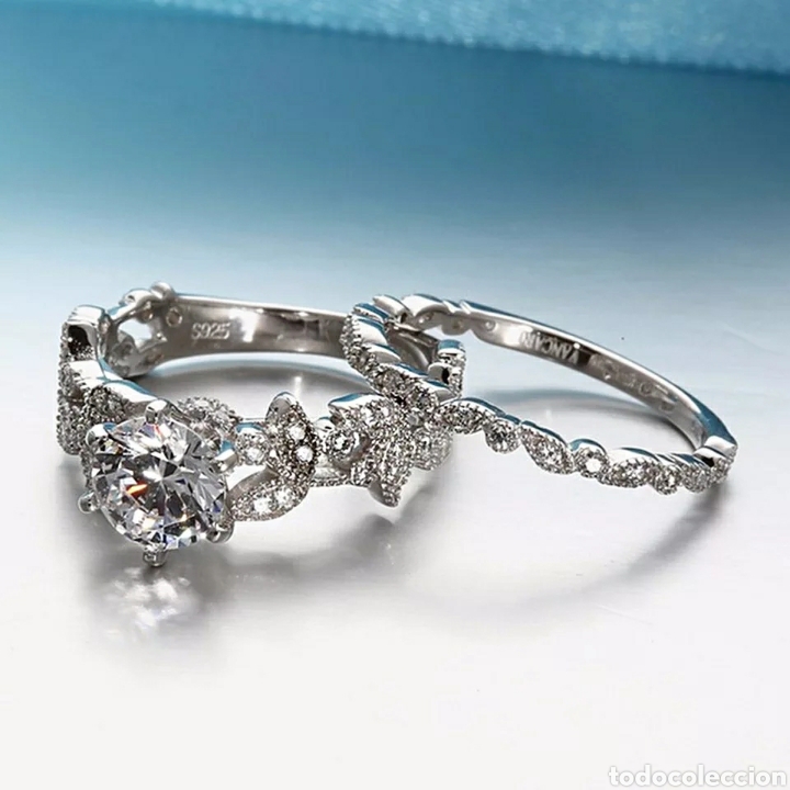 Joyeria: Conjunto Anillos de Plata ENV&Iacute;O GRATIS!! - Foto 2