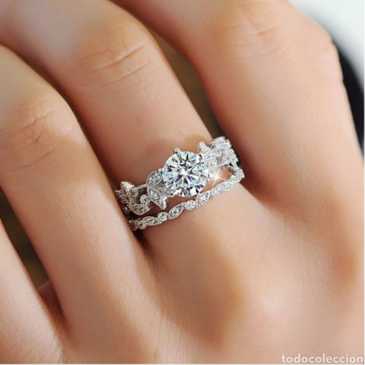 Joyeria: Conjunto Anillos de Plata ENV&Iacute;O GRATIS!! - Foto 3