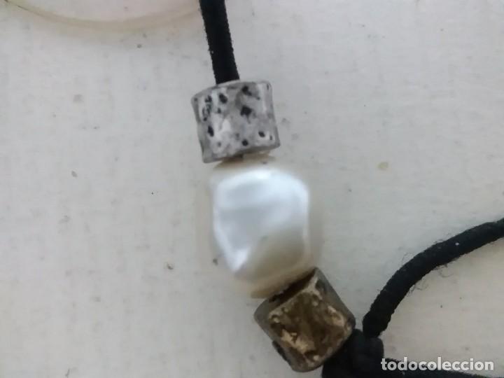Joyeria: 2 pulseras de plata 925 n&aacute;car y perlas - Foto 4