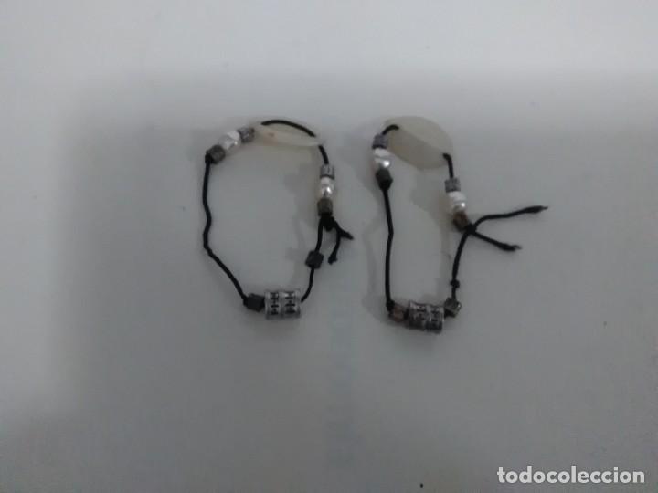 Joyeria: 2 pulseras de plata 925 n&aacute;car y perlas - Foto 5