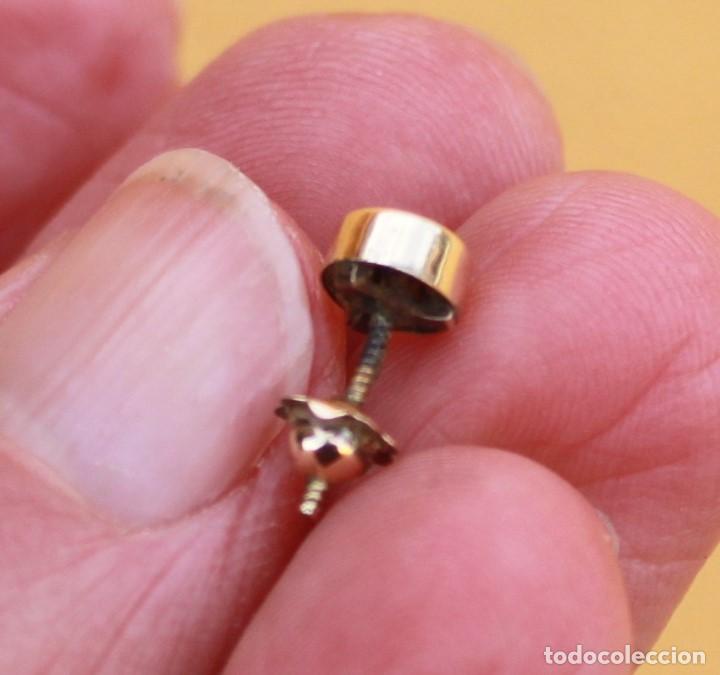 Joyeria: Pendiente de oro de 18 kilates con circonita - Foto 3