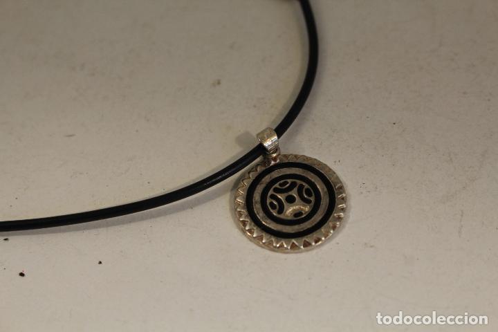 Joyeria: COLGANTE DE PLATA 925  CON CORDON NEGRO - Foto 2