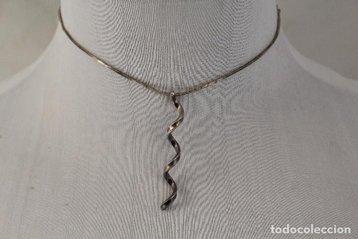 Joyeria: colgante y cadena en plata de ley - Foto 1