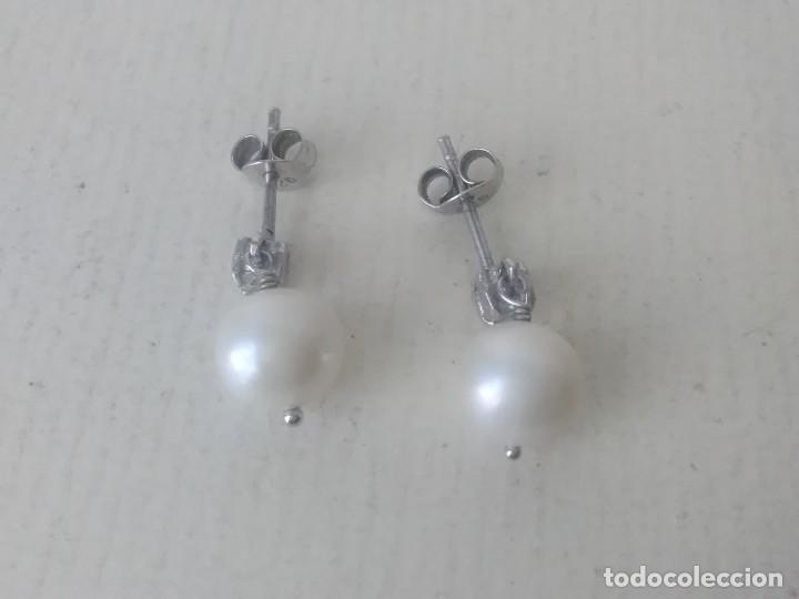 Joyeria: Pendientes plata 925 y brillantes - Foto 3