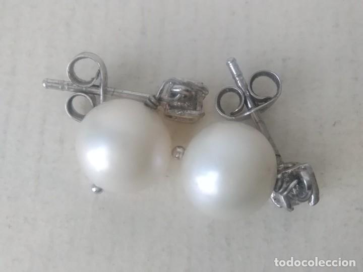 Joyeria: Pendientes plata 925 y brillantes - Foto 4