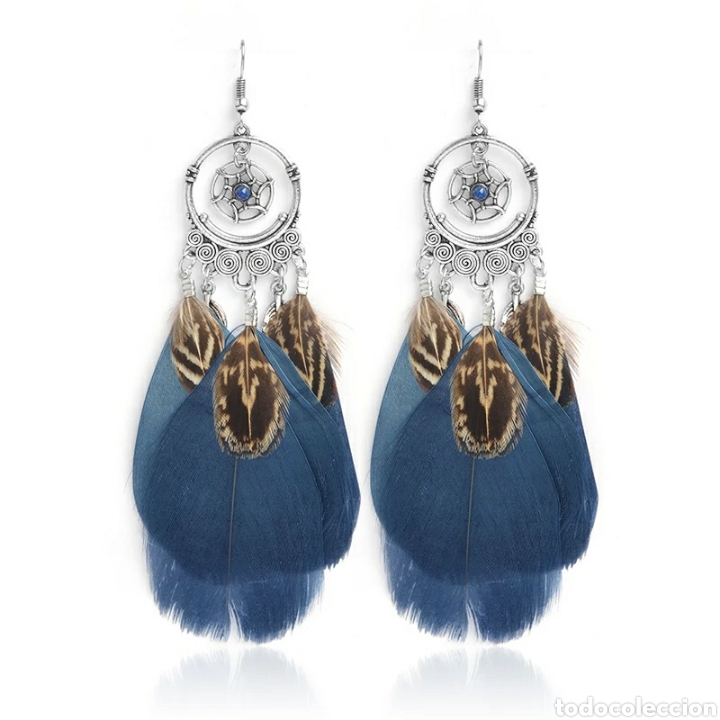 Joyeria: Pendientes plumas ENV&Iacute;O GRATIS!! - Foto 1