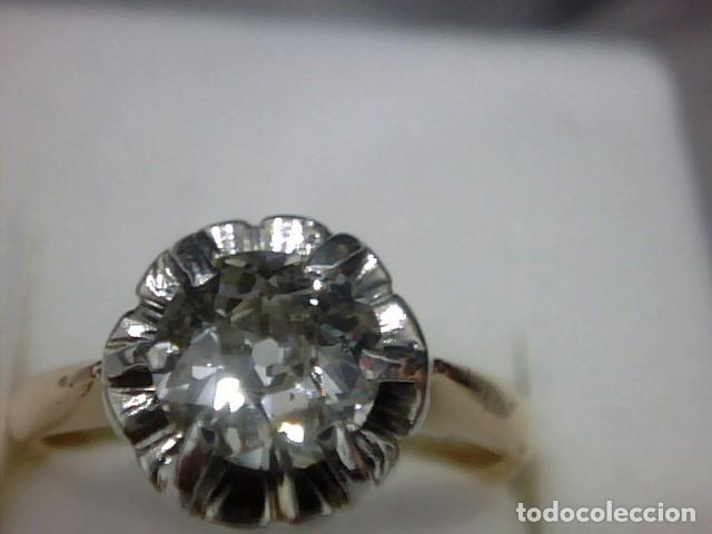Joyeria: anillo oro 18 kl y diamante - Foto 5