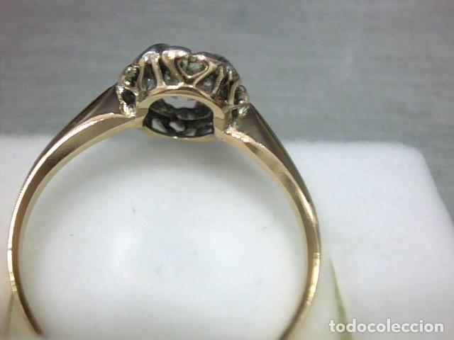 Joyeria: anillo oro 18 kl y diamante - Foto 6