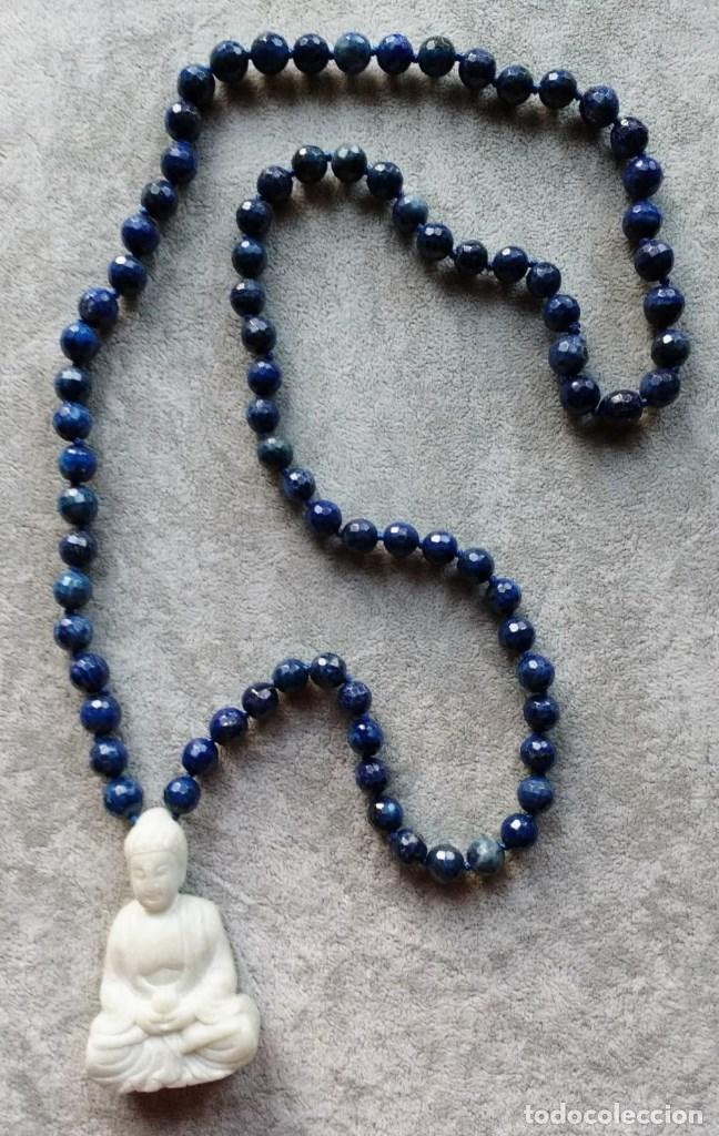Joyeria: COLLAR DE LAPISLAZULI Y JADE. - Foto 1