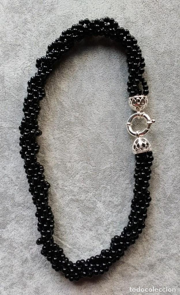 Joyeria: COLLAR DE &Oacute;NIX Y PLATA. - Foto 1