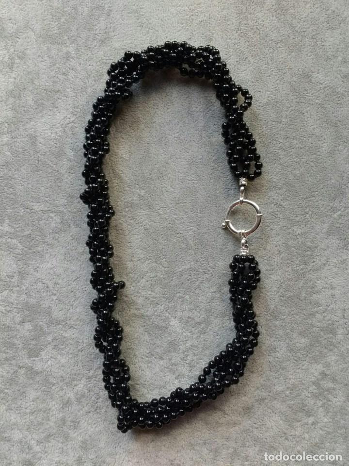 Joyeria: COLLAR DE &Oacute;NIX Y PLATA. - Foto 1