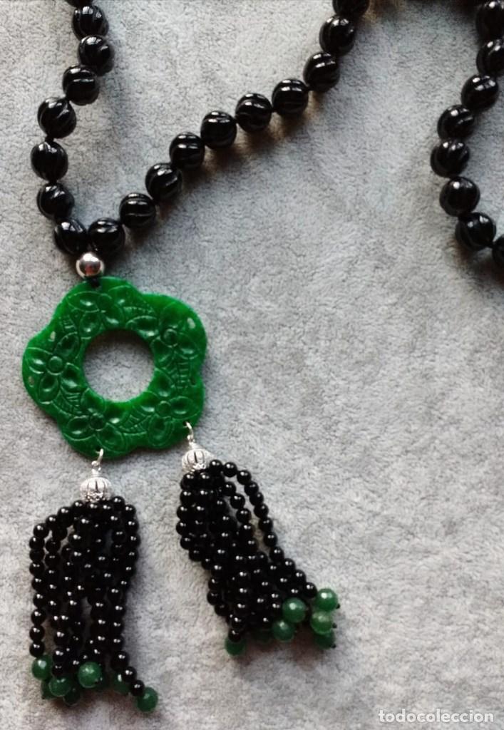 Joyeria: COLLAR DE &Oacute;NIX Y JADE. - Foto 2