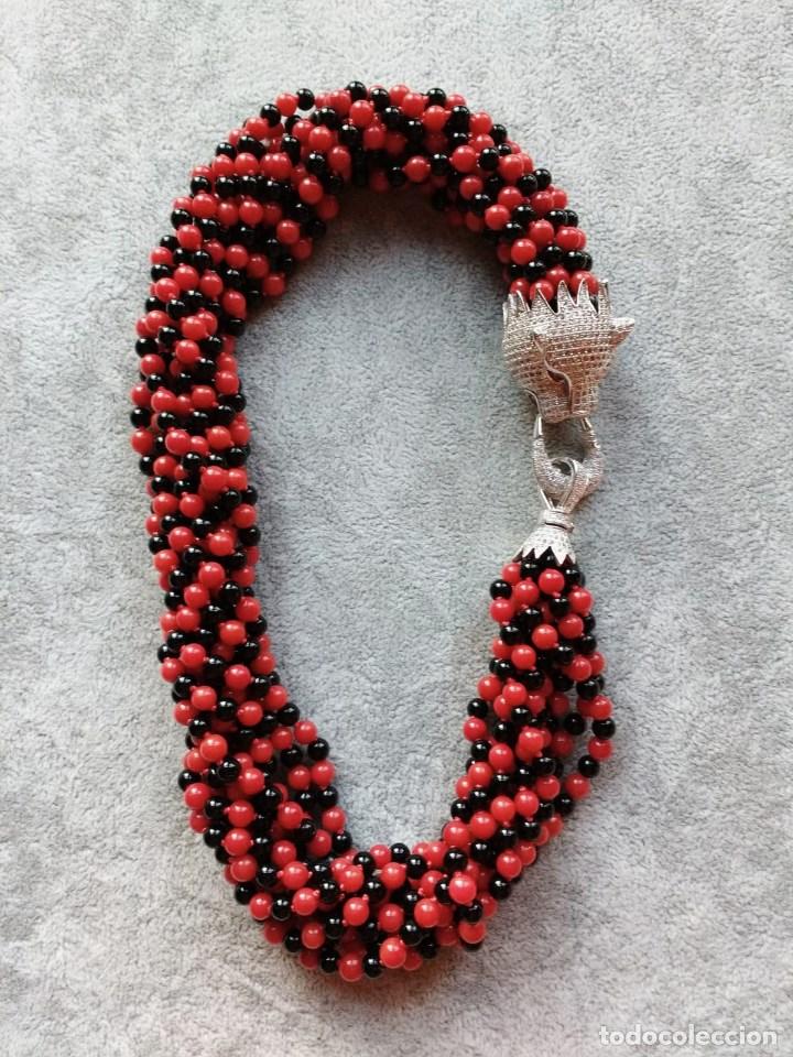 Joyeria: COLLAR DE CORAL Y &Oacute;NIX. - Foto 1