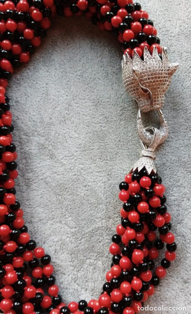 Joyeria: COLLAR DE CORAL Y &Oacute;NIX. - Foto 2