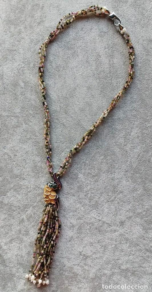 Joyeria: COLLAR DE TURMALINAS DE COLORES. - Foto 1
