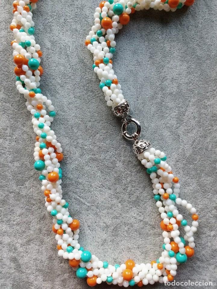 Joyeria: COLLAR DE NACAR DE COLORES. - Foto 2