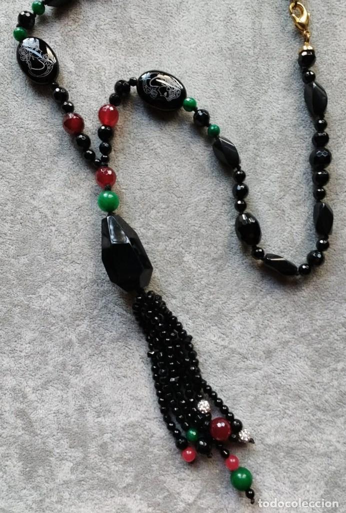 Joyeria: COLLAR DE &Oacute;NIX Y JADE. - Foto 2