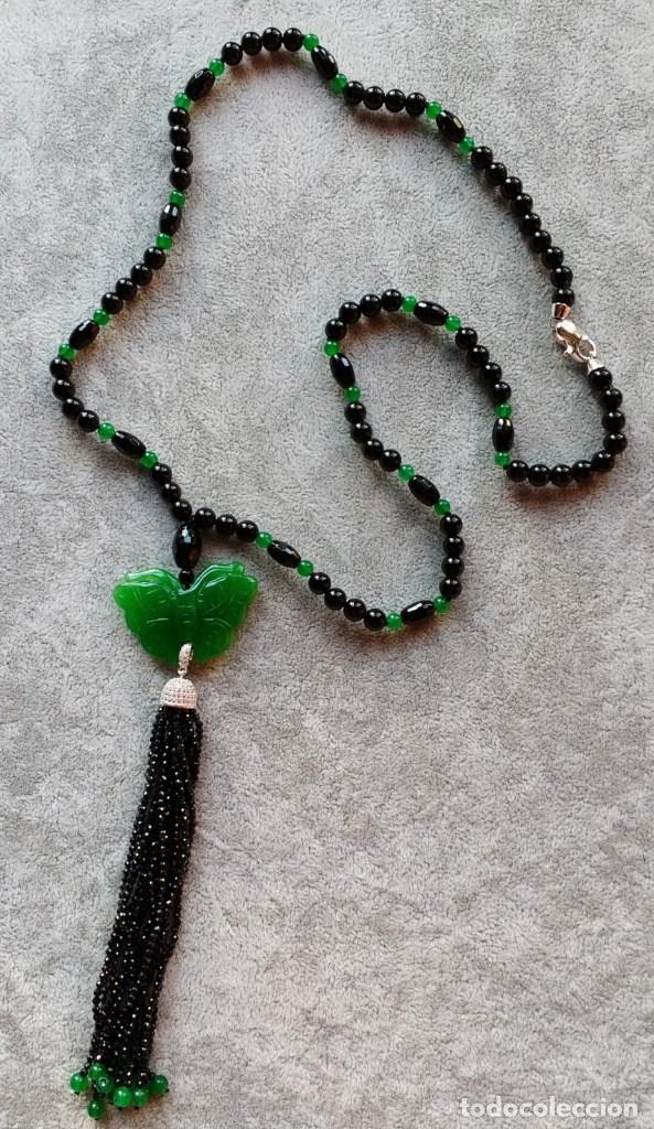Joyeria: COLLAR DE &Oacute;NIX Y JADE. - Foto 1