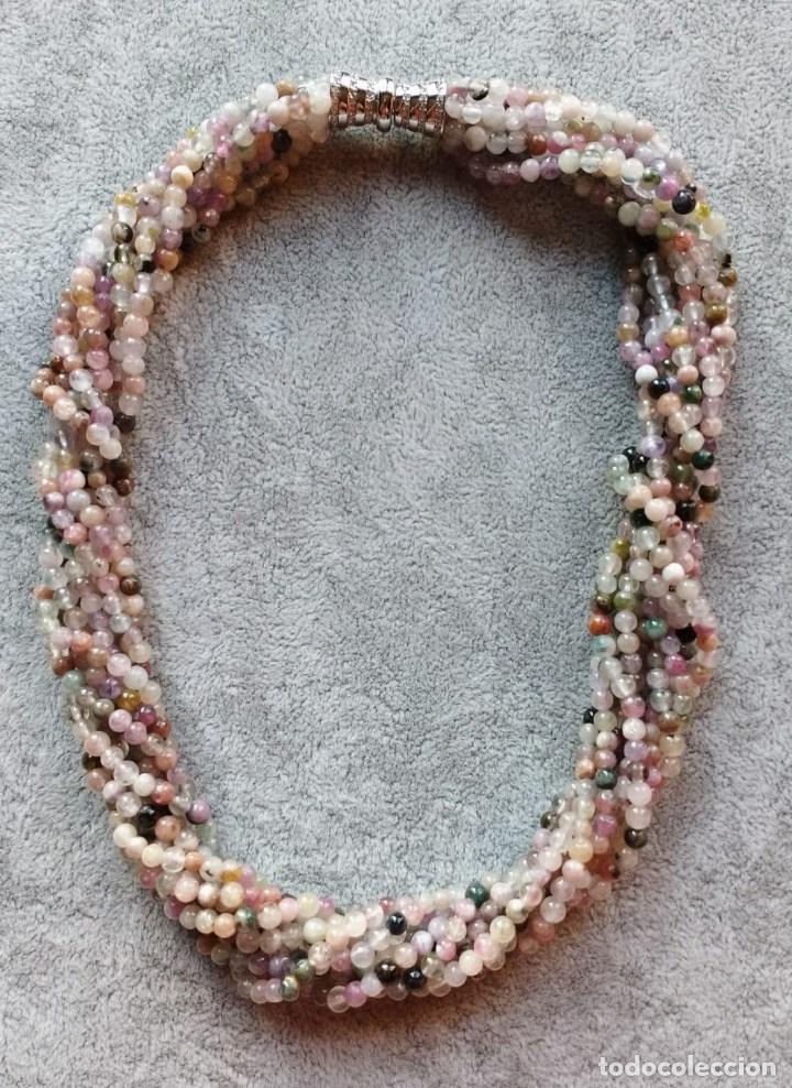 Joyeria: COLLAR DE TURMALINA DE COLORES. - Foto 1