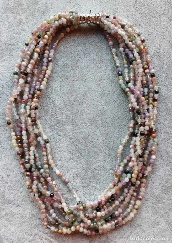 Joyeria: COLLAR DE TURMALINA DE COLORES. - Foto 2