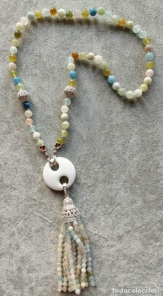 Joyeria: COLLAR DE MORGANITA NATURAL. - Foto 1