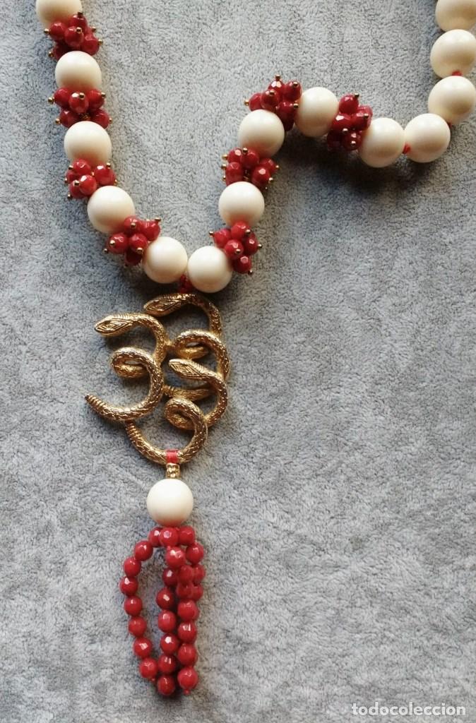 Joyeria: COLLAR DE N&Aacute;CAR Y CORAL. - Foto 2