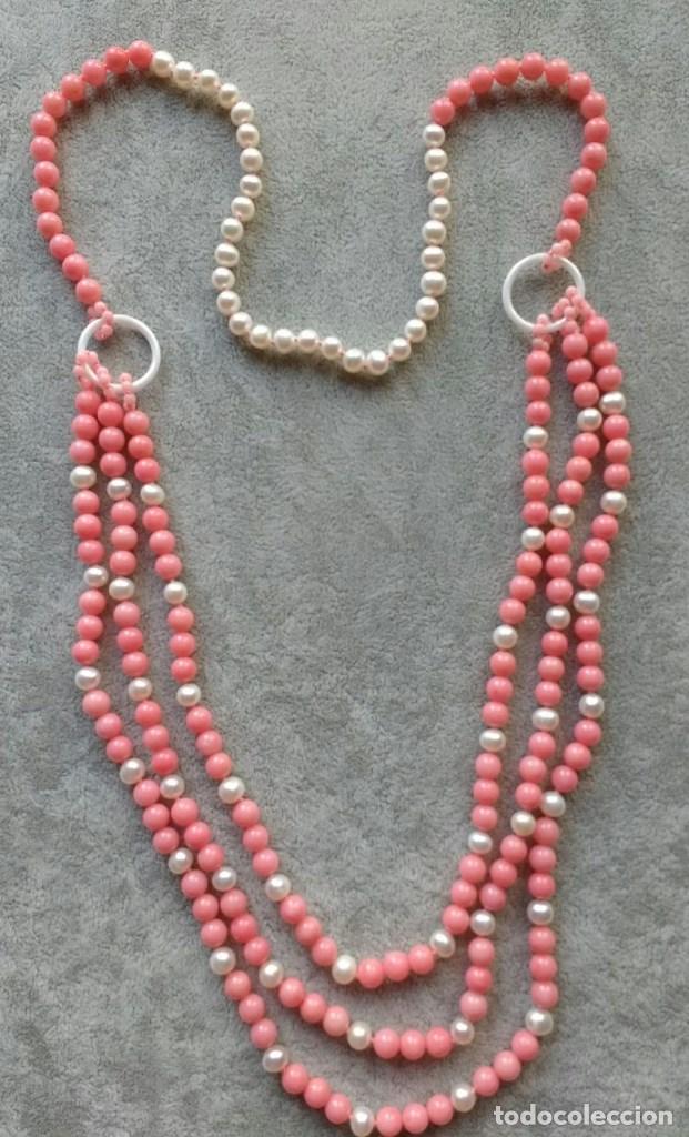 Joyeria: COLLAR CORAL ROSA. - Foto 1