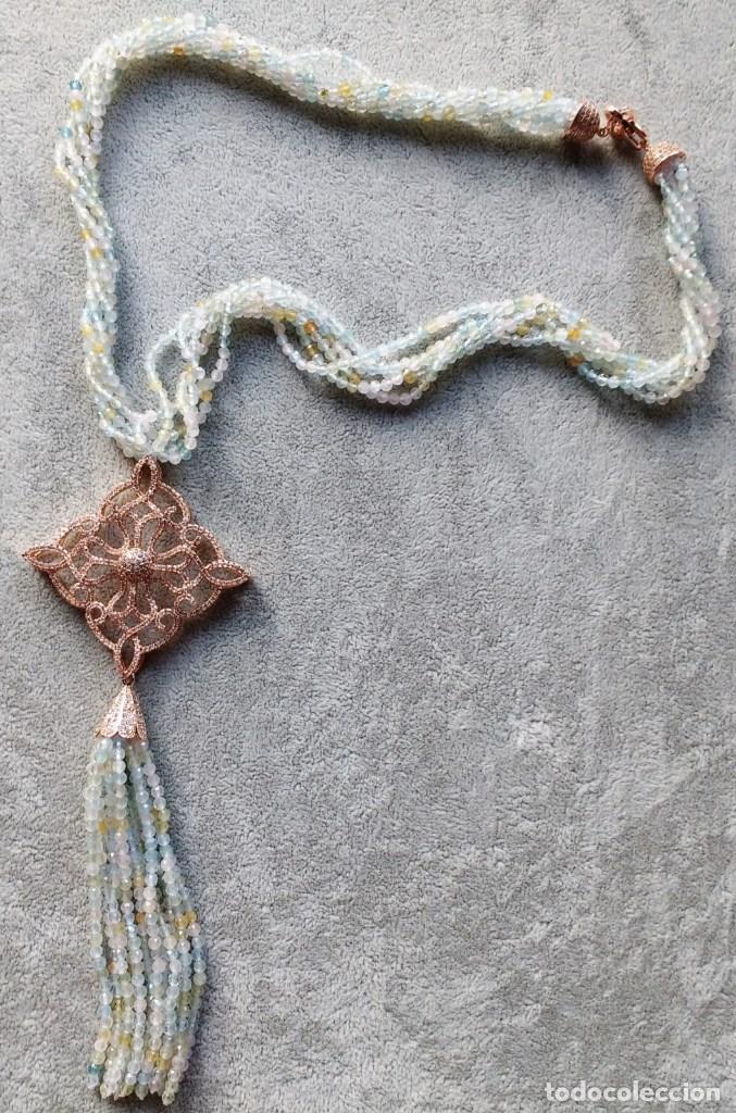 Joyeria: COLLAR DE MORGANITA NATURAL. - Foto 1