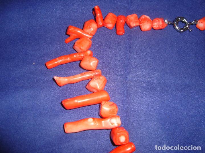 Joyeria: ESPECTACULAR ANTIGUO COLLAR DE CORAL 58 cm. - Foto 4